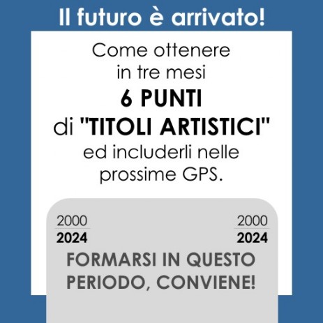 Titoli Artistici 2024 Tromba