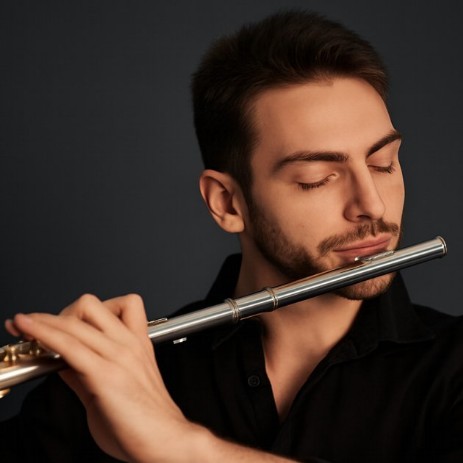 Il flautista Ivan Scepi