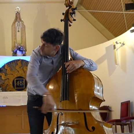 Il Contrabbassista Marco Lepidi