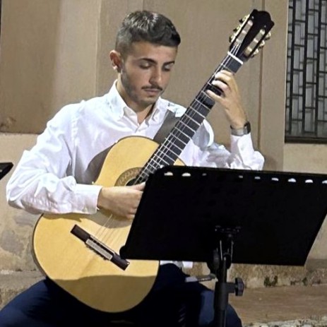 Il chitarrista Stefano Mazzeo